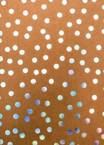Produktbild: Motivpapierblock Kraftpapier, Punkte