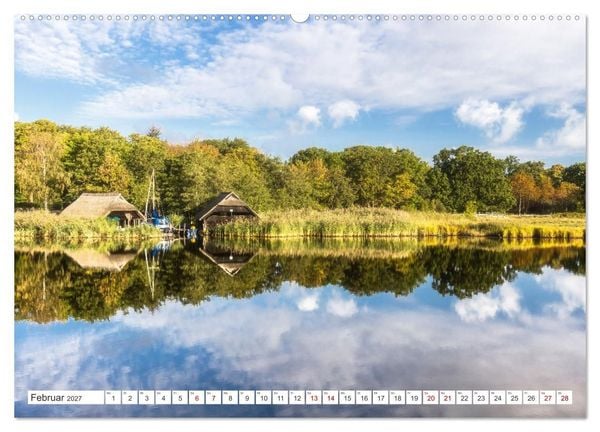 Produktbild: Fischland Dar&szlig;, Land zwischen Ostsee und Bodden (hochwertiger Premium Wandkalender 2027 DIN A2 quer), Kunstdruck in Hochglanz