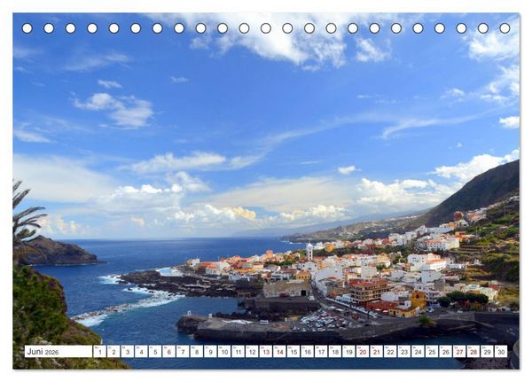 Produktbild: Teneriffa Insel der Gl&uuml;ckseligen (Tischkalender 2026 DIN A5 quer), CALVENDO Monatskalender
