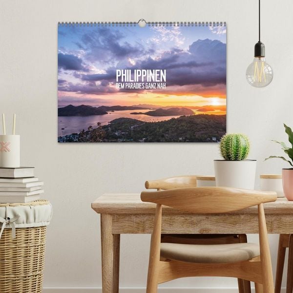 Produktbild: Philippinen Foto Wandkalender 2026 (Wandkalender 2026 DIN A3 quer), CALVENDO Monatskalender