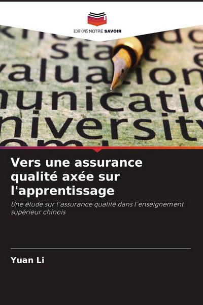 Produktbild: Vers une assurance qualit&eacute; ax&eacute;e sur l'apprentissage