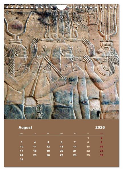 Produktbild: Antikes &Auml;gypten (Wandkalender 2026 DIN A4 hoch), CALVENDO Monatskalender