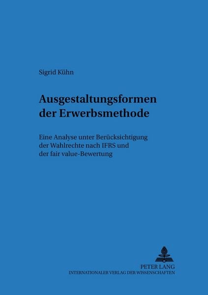 Produktbild: Ausgestaltungsformen der Erwerbsmethode