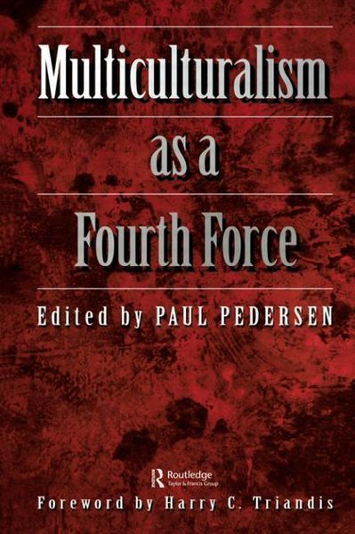 Produktbild: Pedersen, P: Multiculturalism as a fourth force