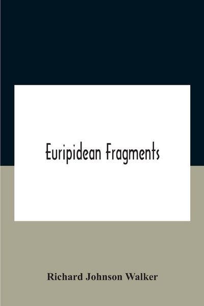 Produktbild: Euripidean Fragments