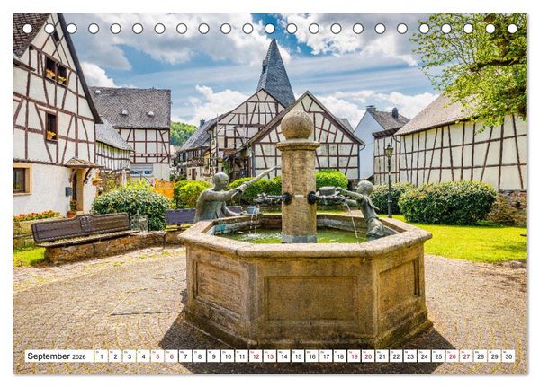 Produktbild: Herrstein - Perle des Hunsr&uuml;cks (Tischkalender 2026 DIN A5 quer), CALVENDO Monatskalender