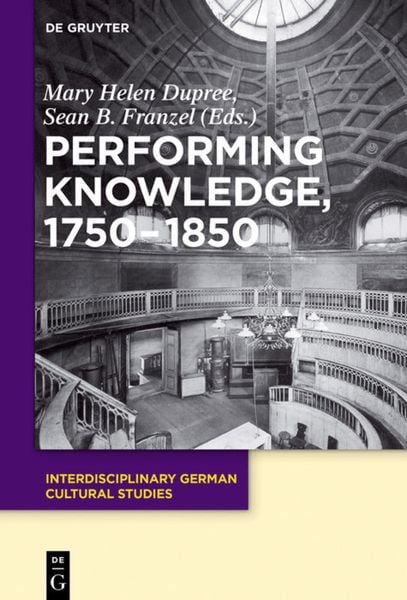 Produktbild: Performing Knowledge, 1750-1850