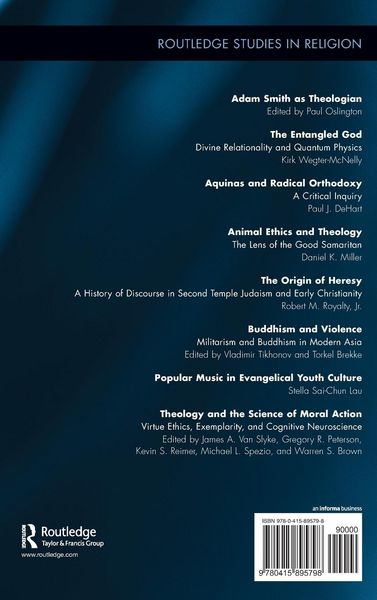 Produktbild: Theology and the Science of Moral Action