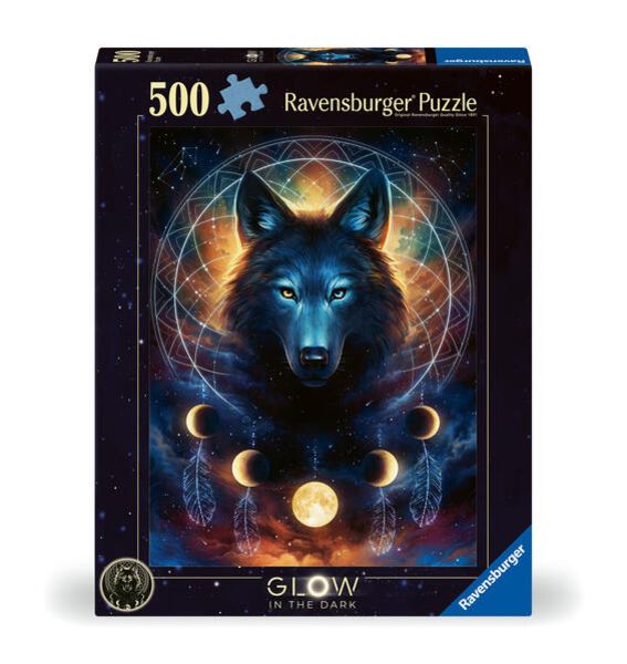 Ravensburger 12000442 - Leuchtender Wolf