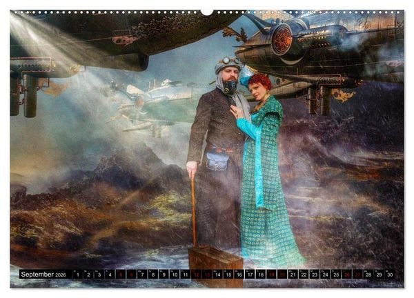 Produktbild: Steampunks (Wandkalender 2026 DIN A2 quer), CALVENDO Monatskalender