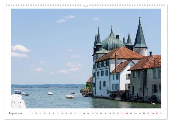 Produktbild: Unterwegs in der Schweiz: Wandern zu m&auml;rchenhaften Bergen und Seen (Wandkalender 2026 DIN A2 quer), CALVENDO Monatskalender
