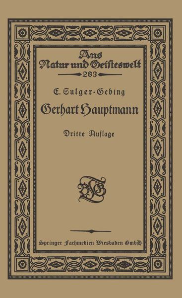 Produktbild: Gerhart Hauptmann