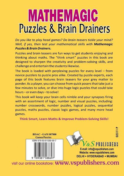 Produktbild: Mathemagic Puzzles and Brain Drainers