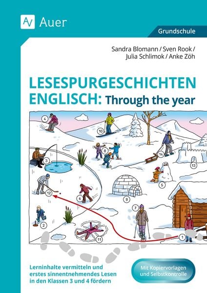 Produktbild: Lesespurgeschichten Englisch: Through the year