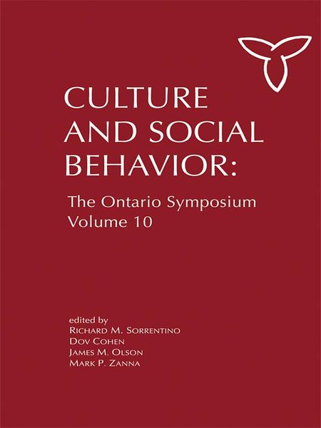 Produktbild: Culture and Social Behavior