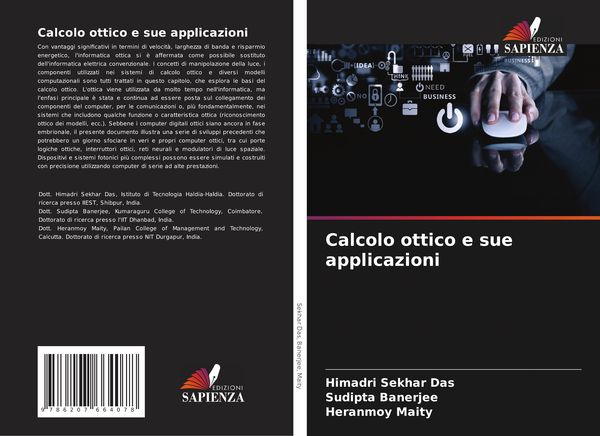 Produktbild: Calcolo ottico e sue applicazioni