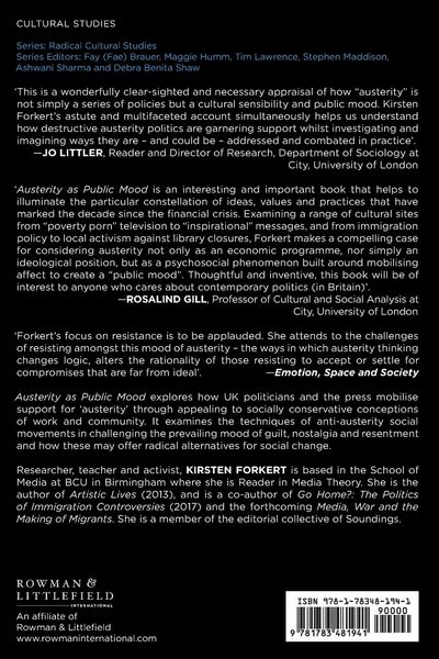 Produktbild: Austerity as Public Mood