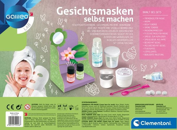 Produktbild: Gesichtsmasken selbst machen (Experimentierkasten)