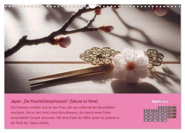 Produktbild: 12 M&auml;rchen unserer Welt (Wandkalender 2027 DIN A3 quer), CALVENDO Monatskalender