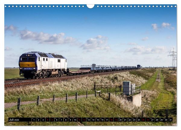 Produktbild: Die Marschbahn (Wandkalender 2026 DIN A3 quer), CALVENDO Monatskalender