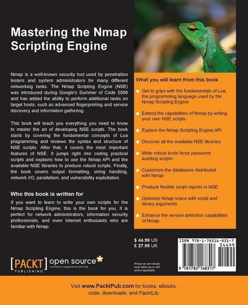 Produktbild: Mastering the Nmap Scripting Engine