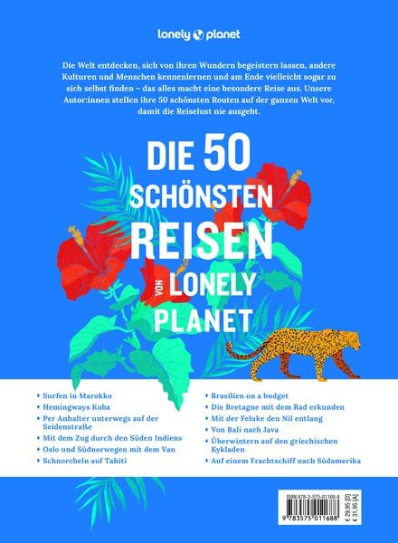 Produktbild: LONELY PLANET Bildband Die 50 sch&ouml;nsten Reisen von Lonely Planet