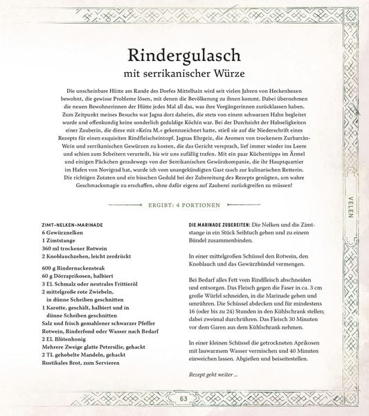 Produktbild: The Witcher: Das offizielle Kochbuch