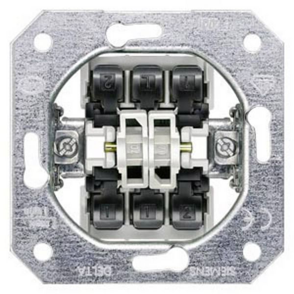 Produktbild: Siemens Schalterprogramm Jalousie-Schalter Delta 5TA21180KK 1St.