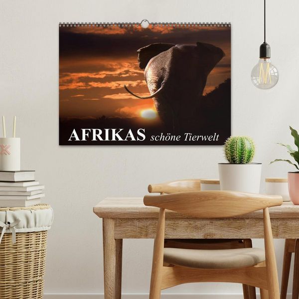 Produktbild: Afrikas sch&ouml;ne Tierwelt (Wandkalender 2026 DIN A3 quer), CALVENDO Monatskalender