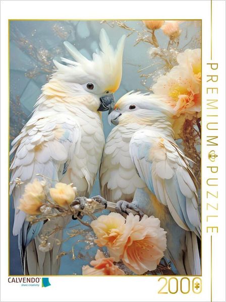 Produktbild: CALVENDO Puzzle Tierportrait Malerei | 2000 Teile Lege-Gr&ouml;&szlig;e 90x67cm Foto-Puzzle f&uuml;r gl&uuml;ckliche Stunden