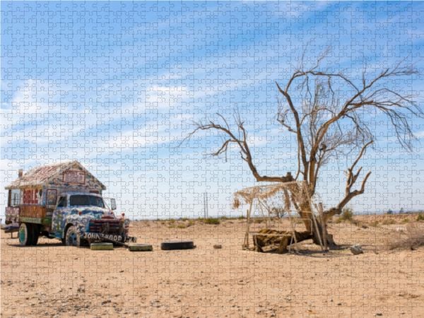 Produktbild: CALVENDO Puzzle Slab City | 1000 Teile Lege-Gr&ouml;&szlig;e 64x48cm Foto-Puzzle f&uuml;r gl&uuml;ckliche Stunden