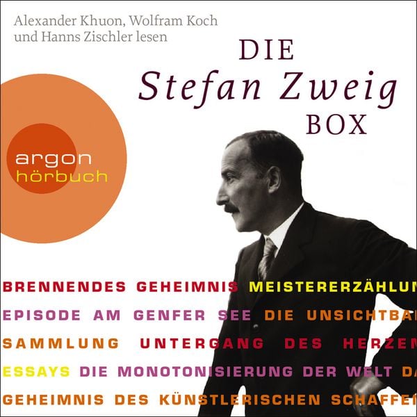 Produktbild: Die Stefan Zweig Box (Brennendes Geheimnis / Meistererz&auml;hlungen / Essays)