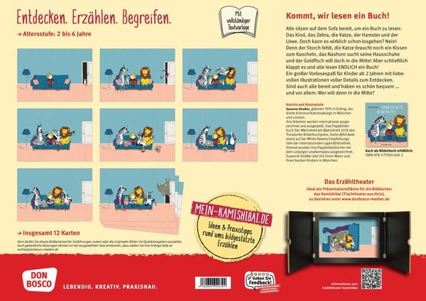 Produktbild: Kann ich bitte in die Mitte? Kamishibai Bildkartenset