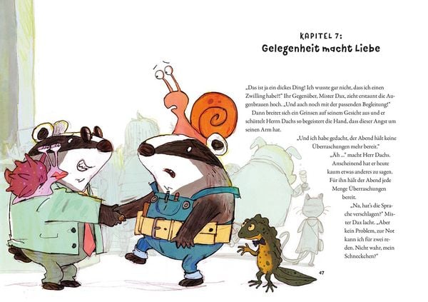 Produktbild: Dachs und Rakete. Der doppelte Dachs
