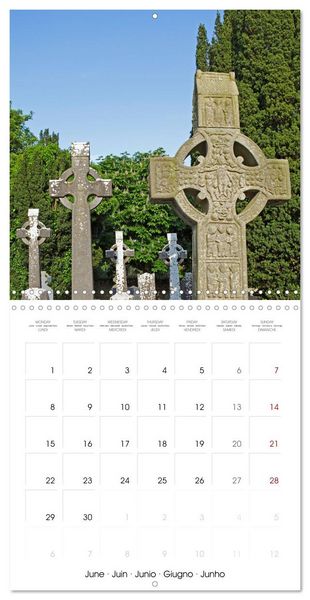 Produktbild: Celtic Crosses in Ireland (Wall Calendar 2026 12 &times; 12 Inch) CALVENDO 12 Month Wall Calendar