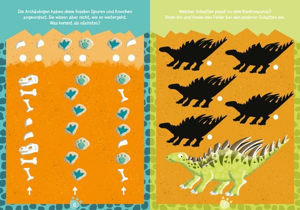 Produktbild: Einfach r&auml;tseln! F&uuml;r Kindergarten-Kids. Dinos