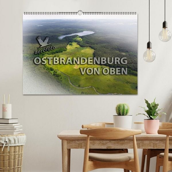 Produktbild: Ostbrandenburg von oben (Wandkalender 2027 DIN A2 quer), CALVENDO Monatskalender