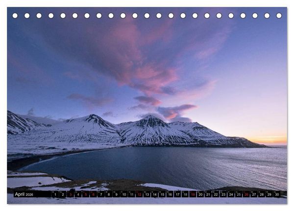 Produktbild: Faszination Licht am Polarkreis (Tischkalender 2026 DIN A5 quer), CALVENDO Monatskalender