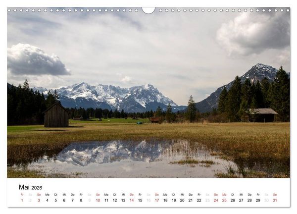 Produktbild: Zugspitz-Impressionen (Wandkalender 2026 DIN A3 quer), CALVENDO Monatskalender