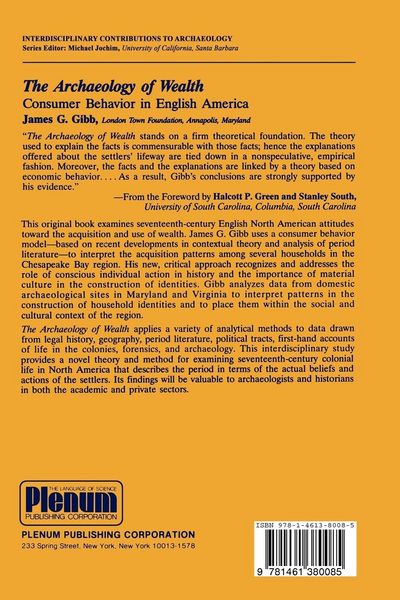 Produktbild: The Archaeology of Wealth