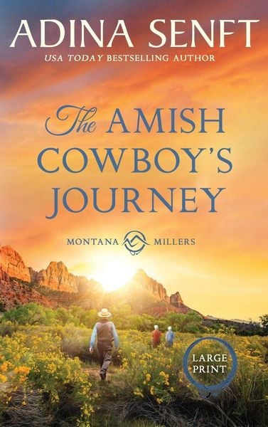 Produktbild: The Amish Cowboy's Journey (Large Print Hardcover)