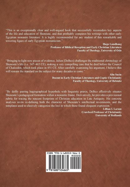 Produktbild: Shenoute of Atripe and the Rise of Monastic Education in Egypt