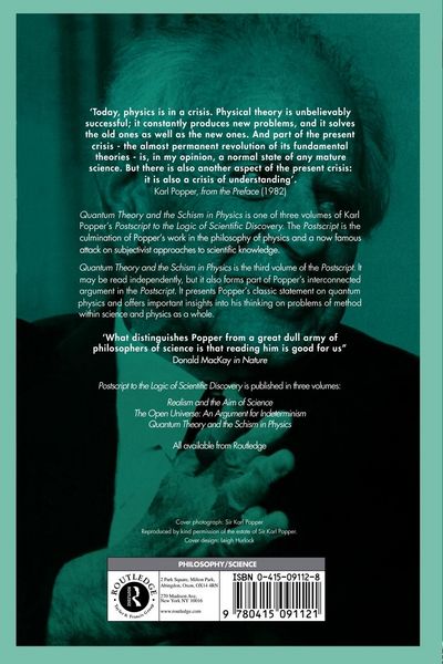 Produktbild: Quantum Theory and the Schism in Physics