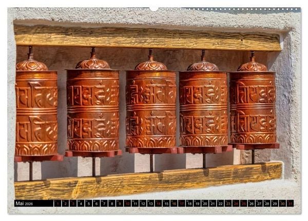 Produktbild: Nepal - das Dach der Welt (hochwertiger Premium Wandkalender 2026 DIN A2 quer), Kunstdruck in Hochglanz