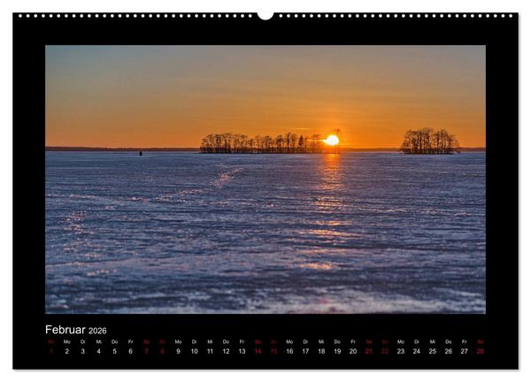 Produktbild: Finnland - Nordische Farbenspiele (Wandkalender 2026 DIN A2 quer), CALVENDO Monatskalender