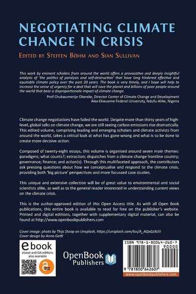 Produktbild: Negotiating Climate Change in Crisis