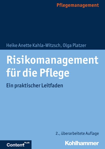 Produktbild: Risikomanagement f&uuml;r die Pflege