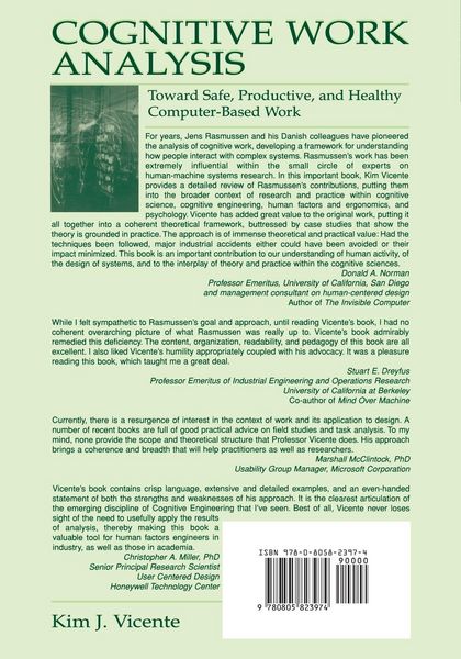 Produktbild: Cognitive Work Analysis