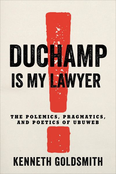 Produktbild: Duchamp Is My Lawyer