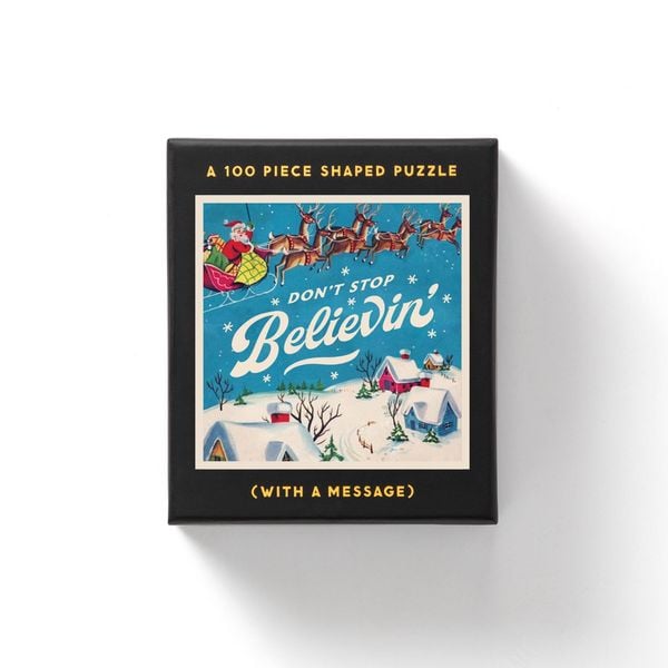 Produktbild: Don't Stop Believin' 100 Piece Mini Shaped Puzzle